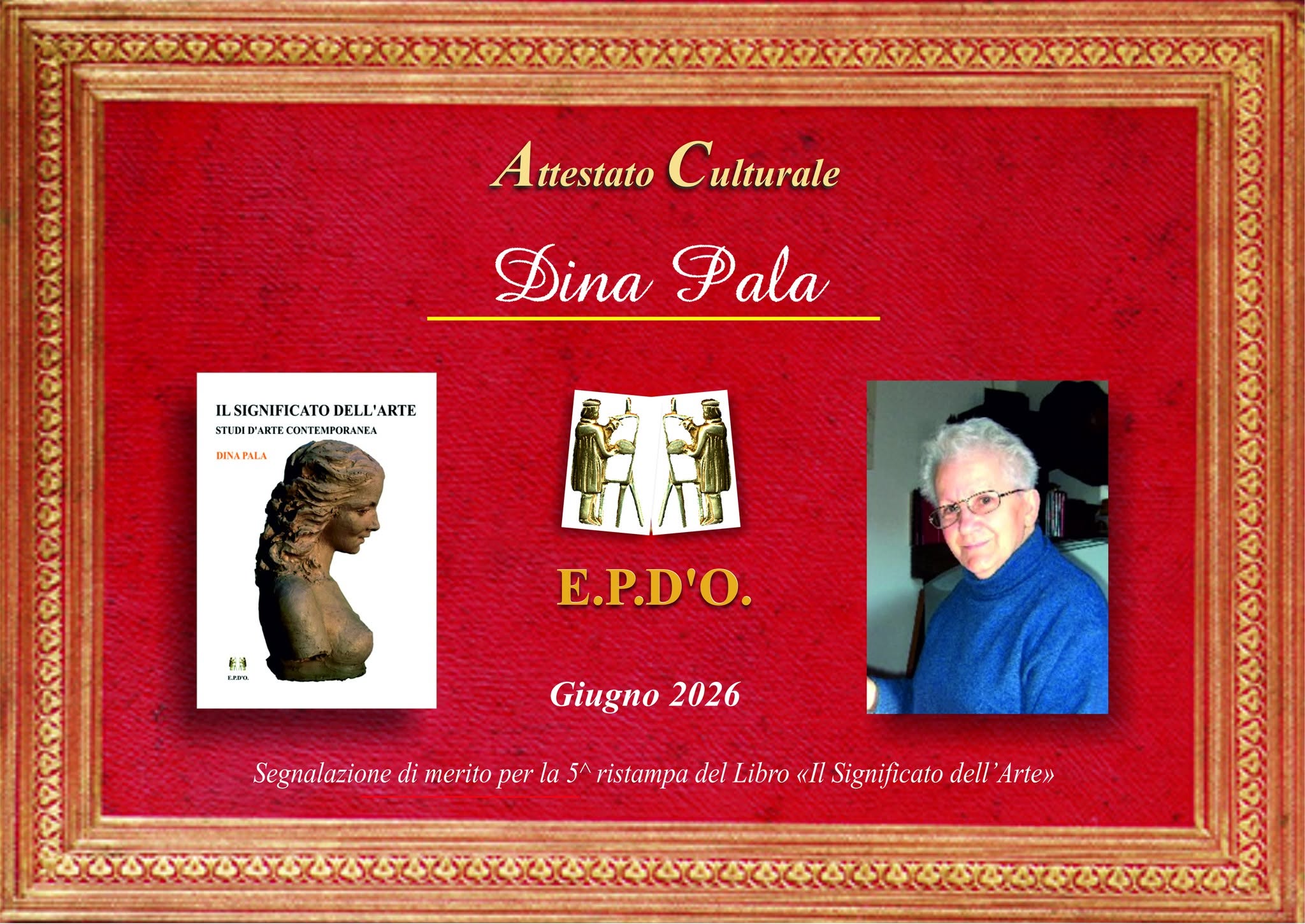 EPDO - Attestato Speciale Dina Pala